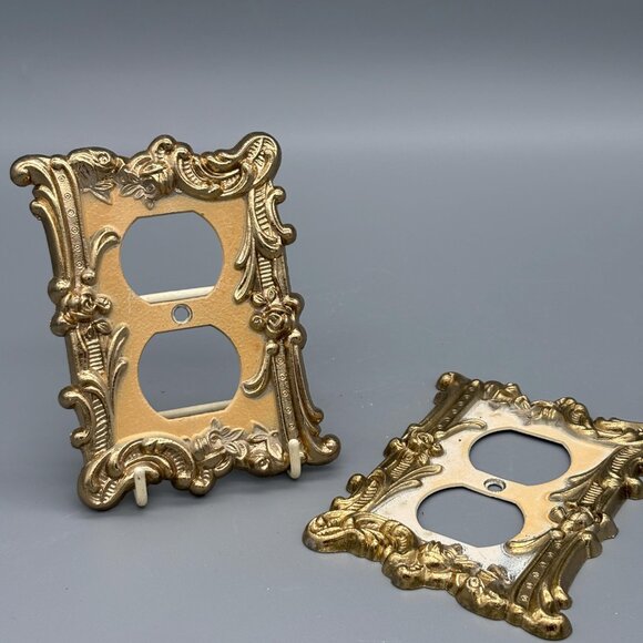 Other - Vintage Outlet Switch Cover Plates 1960’s Electrical Switch Plate Charm-N-Style